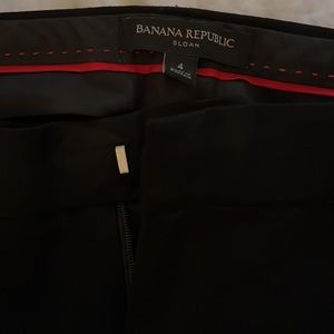 Banana Republic Black Sloan Pant Size 4